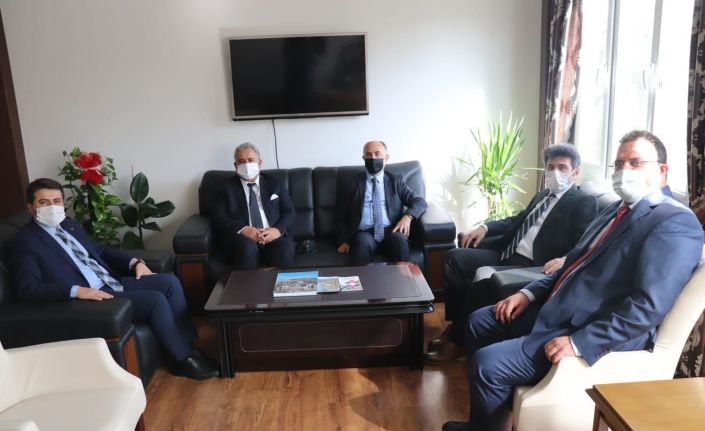 Rektör Karacoşkun’dan Polateli ilçesine ziyaret