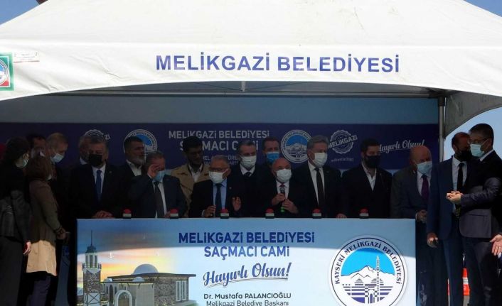 Saçmacı Cami Temeli atıldı