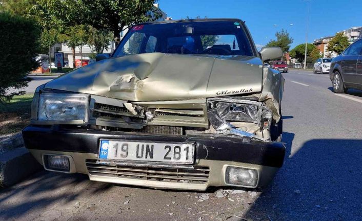 Samsun’da trafik kazası: 1 yaralı