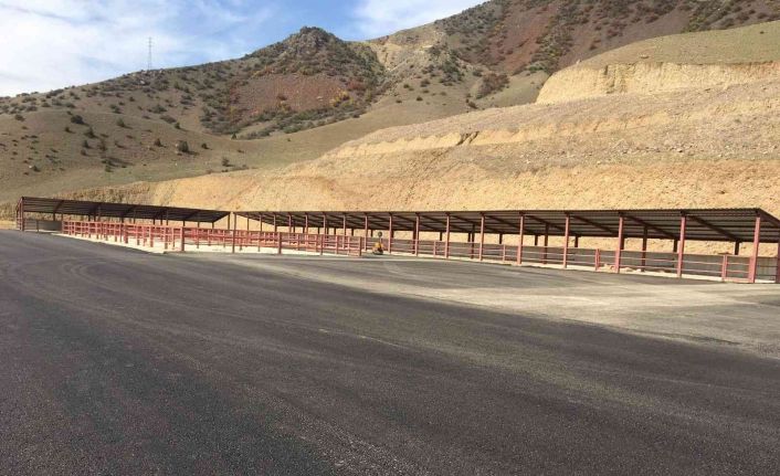 Şenkaya modern hayvan pazarına kavuşuyor