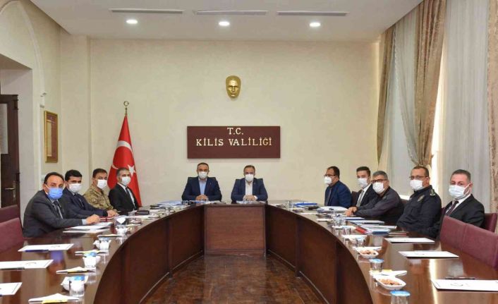 Suriye görev gücü koordinasyon toplantısı Kilis’te yapıldı