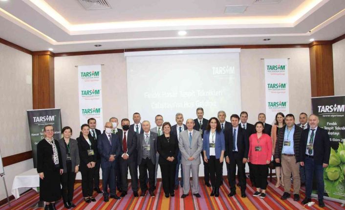 TARSİM Fındık Hasar Tespit Teknikleri Çalıştayı gerçekleştirildi