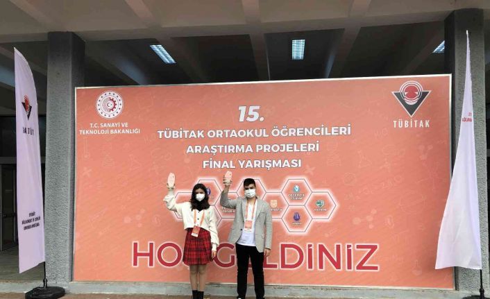 TÜBİTAK 2204-B Ortaokul Öğrencileri Araştırma Projeleri Final Yarışması’nda 2 derece