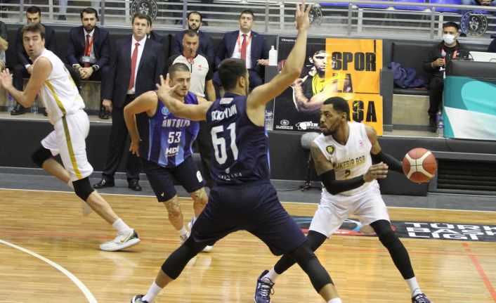 Türkiye Basketbol Ligi: Balıkesir Büyükşehir Belediyespor: 63 - Antalya Güneşi: 60