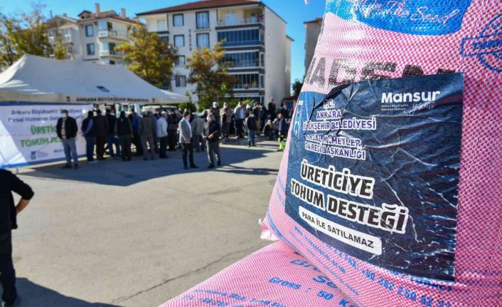 Türkiye’nin bu yılki en büyük arpa ve buğday tohumu desteği Başkentte başladı