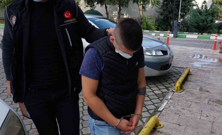 Uyuşturucu ile yakalanan şahıs tutuklandı
