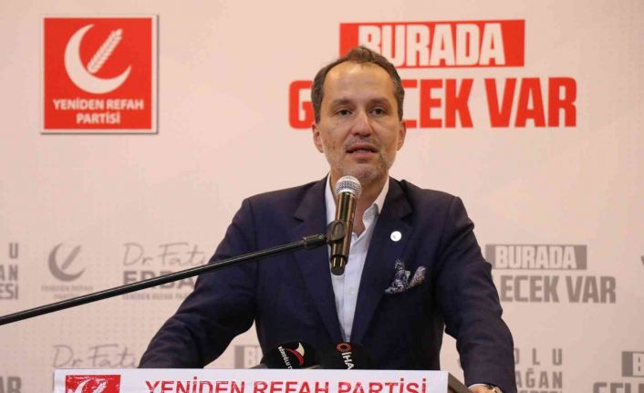 Yeniden Refah Partisi Genel Başkanı Fatih Erbakan: “Doğruya doğru, yanlışa yanlış diyeceğiz”