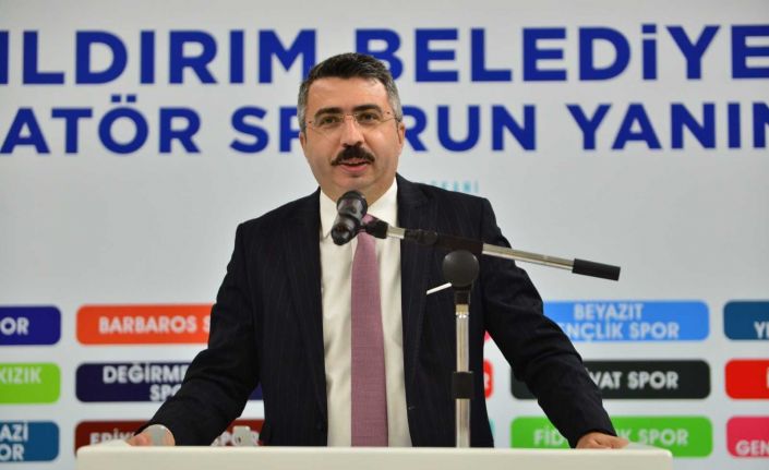 Yıldırım’dan amatör spor kulüplerine malzeme desteği