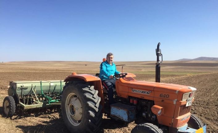 Yozgat’ta hububat ekimi başladı