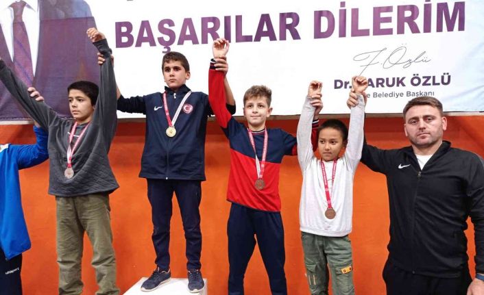 Zafer kardeşler güreş turnuvasına Düzce damgası