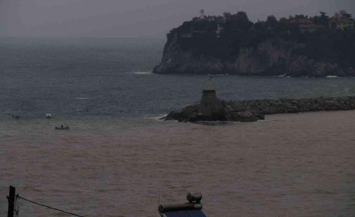 Zonguldak Limanı sarıya boyandı