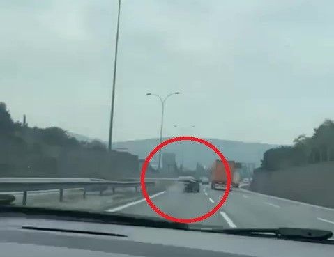 207 promil alkollü sürücü TEM’de böyle dehşet saçtı