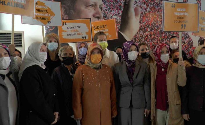 AK Parti Kadın Kolları İl Başkan Yardımcısı Bilen: “Kadına şiddet, insanlığa ihanettir”