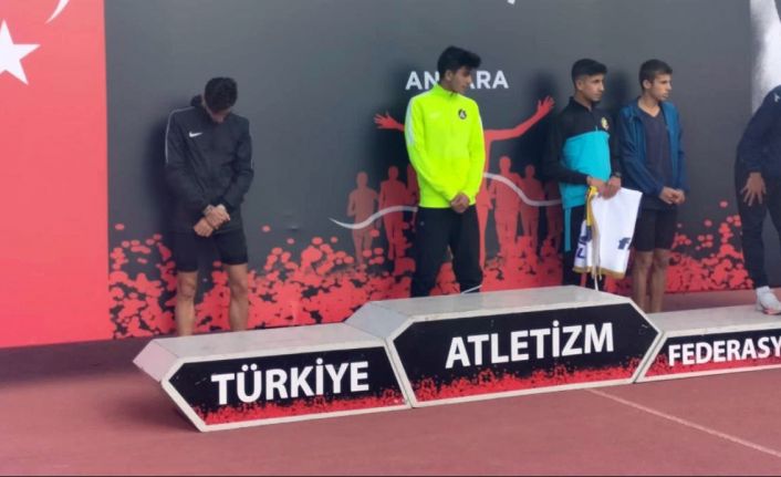 Ali Öztürk Spor Kulübü sporcusu Utku Güler, Türkiye Şampiyonu oldu