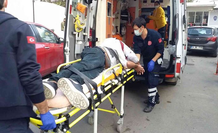 Alkollü şahıslar birbirine girdi: 1 yaralı