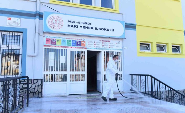 Altınordu’da okullar ara tatil sonrasına hazırlanıyor
