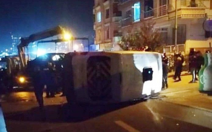Ankara’da öğrencileri taşıyan servis devrildi: 6 çocuk yaralandı