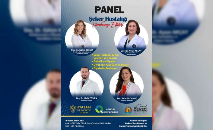 Atakum’da şeker hastalığı masaya yatırılacak