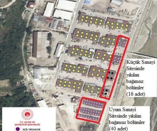 Ayancık’ta selde zarar gören 56 iş yerinin yeniden yapım ihalesi gerçekleştirildi