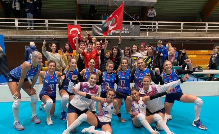 Aydın’ın Sultanları Norveç’te ilk maçını kazandı