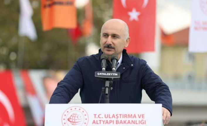 Bakan Karaismailoğlu: “80 günde tamamlanan Ayancık Terminal Köprüsü yarın açılıyor”