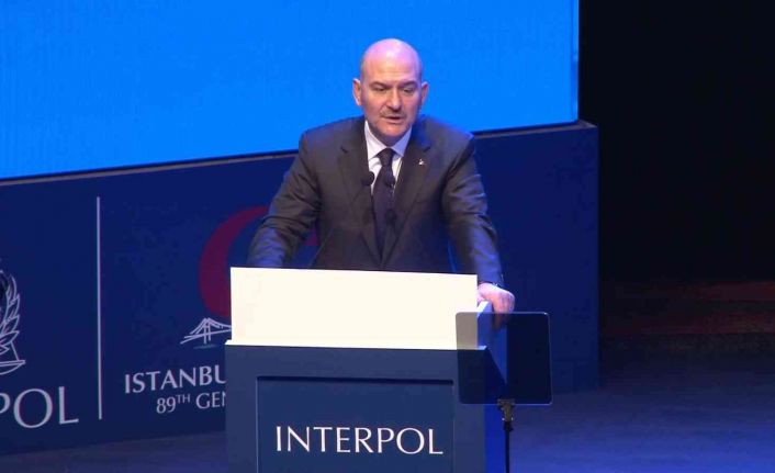 Bakan Soylu: "İnterpol’den beklentimiz, sadece dosya ve parmak izi paylaşan, bülten çıkaran bir kurum olması değildir"