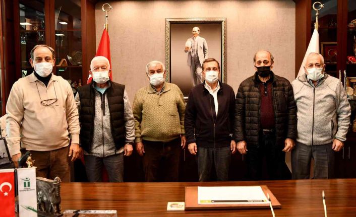 Başkan Ataç efsaneler ile buluştu