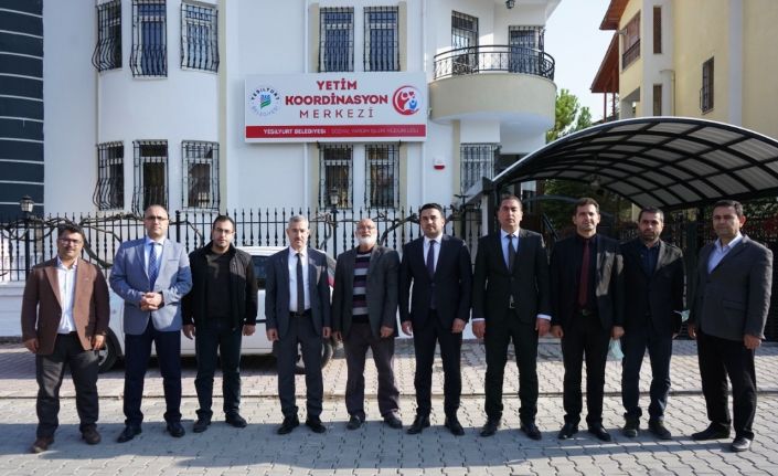 Başkan Çınar, yetim koordinasyon merkezini inceledi