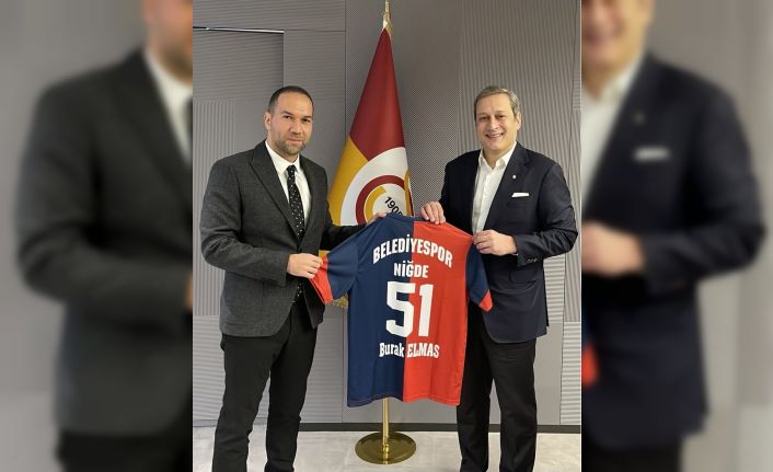 Başkan Özdemir, Galatasaray Başkanı Elmas ile görüştü