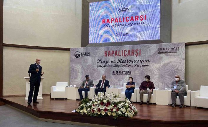 Başkan Turan: “2022’nin 6’ncı ayının sonunda Kapalıçarşı’daki restorasyonu tamamlamış olacağız”