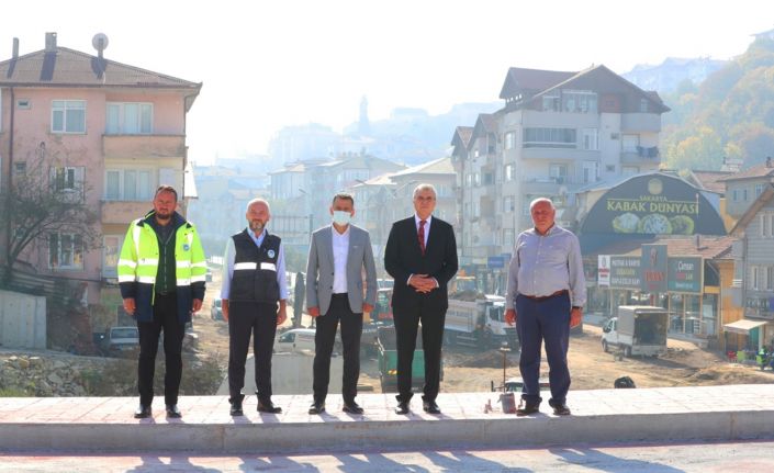 Başkan Yüce: “Sakarya Köprülü Kavşağı’nı bu hafta iki yönlü olarak trafiğe açacağız”