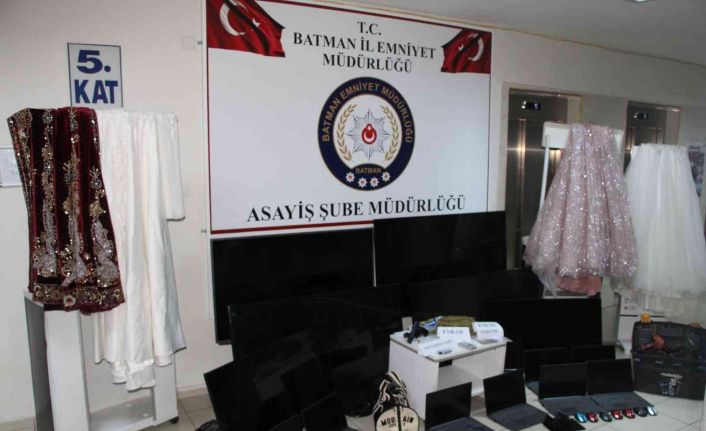 Batman emniyeti 7 saate hırsızlık çetesini çökertti