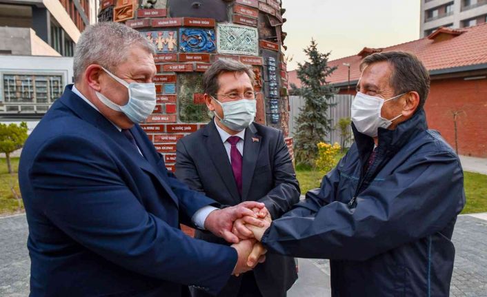 Belarus heyeti Tepebaşı’nı çok beğendi