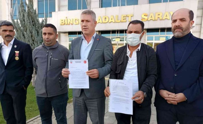 Bingöl’de Türkkan hakkında 1 kuruşluk dava açılması için suç duyurusunda bulunuldu