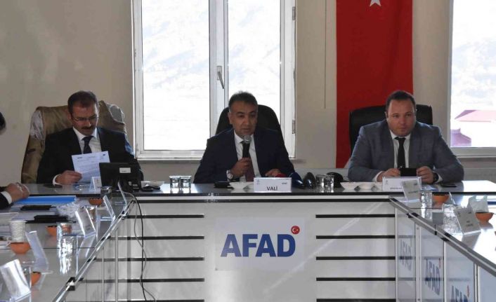 Bitlis’te kış öncesi koordinasyon toplantısı
