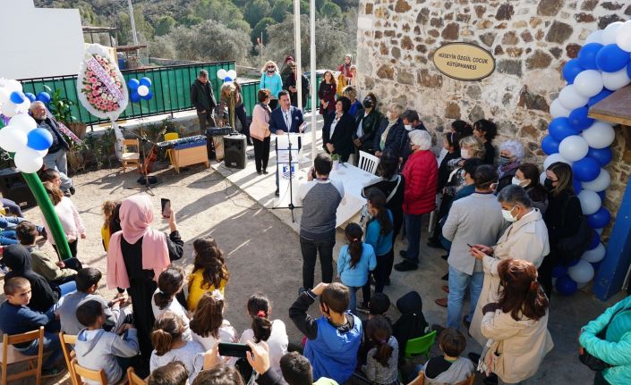 Bodrum’da çocuk kütüphanesi açıldı