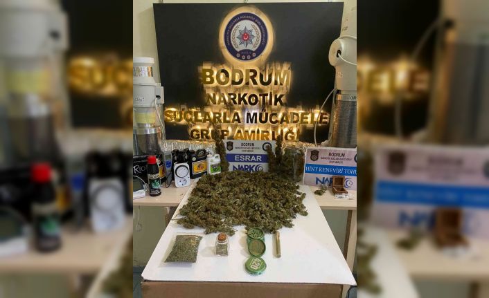 Bodrum’da uyuşturucu operasyonu