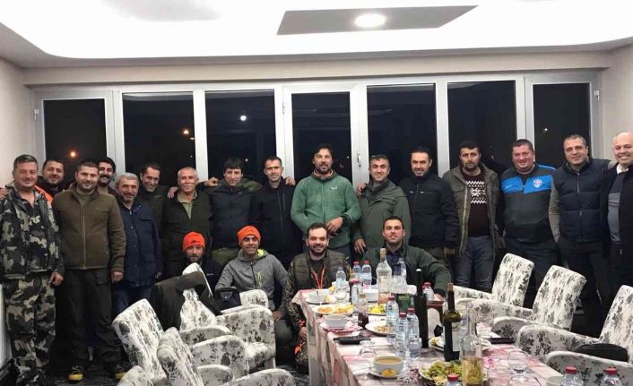 Bulgar avcılar Pınarbaşı’nda 70 domuz avladı