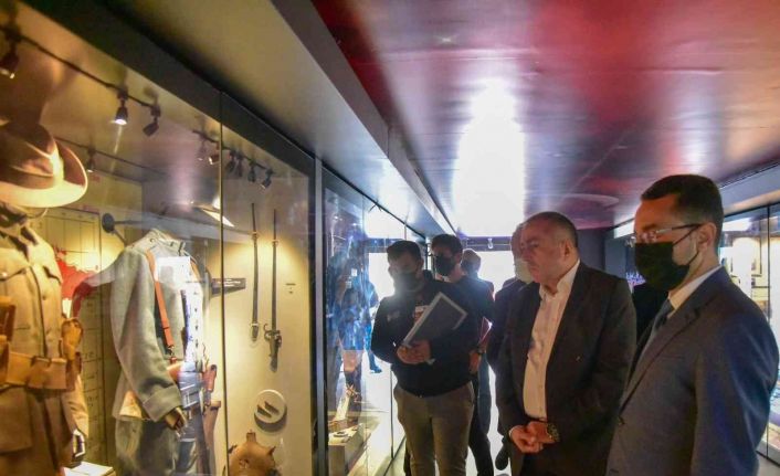 Çanakkale Savaşları Mobil Müzesi Giresun’da  yoğun ilgi görüyor