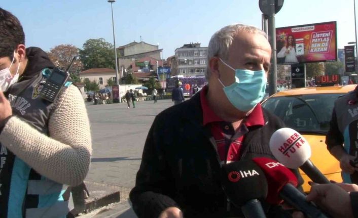 Denetimde ceza yiyen taksi şoförü: “ Eğitim almamız gerekiyor, en büyük eksiğimiz eğitim"