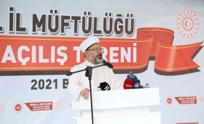 Diyanet İşleri Başkanı Erbaş: "Karabağ 30 yıla yakın ezan seslerinden mahrum kaldı"