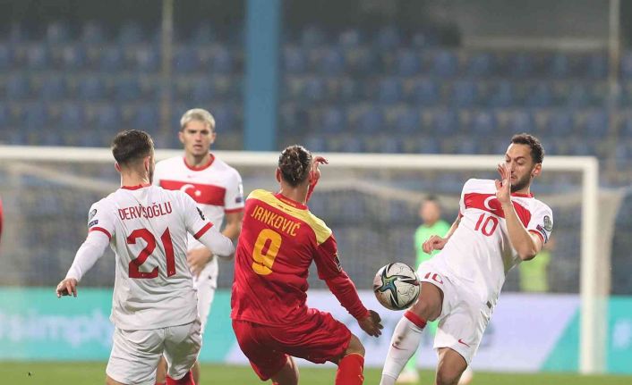 Dünya Kupası Elemeleri G Grubu: Karadağ: 1 - Türkiye: 2 (Maç sonucu)