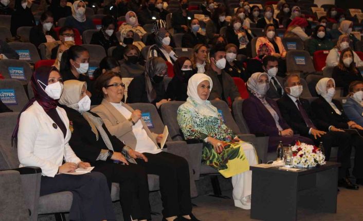 Emine Erdoğan: “Çağımızda güçlü bir ülkenin üç bileşeni vardır: Güçlü kadın, güçlü aile ve güçlü toplum"