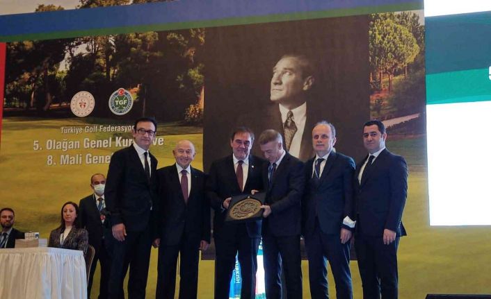 Eski TFF Başkanı Yıldırım Demirören, Türkiye Golf Federasyonu Başkanı oldu