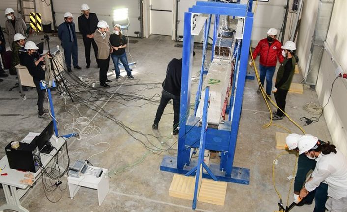 ETÜ bünyesinde gerçekleştirilen proje ile inşaat sezonun 12 ay boyunca devam etmesi hedefleniyor