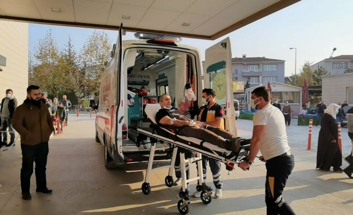 Fabrika işçisi kolunu makineye kaptırdı