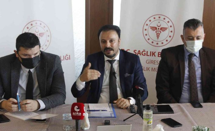 Giresun İl Sağlık Müdürü Bulut, Giresun’daki vaka sayısını değerlendirdi