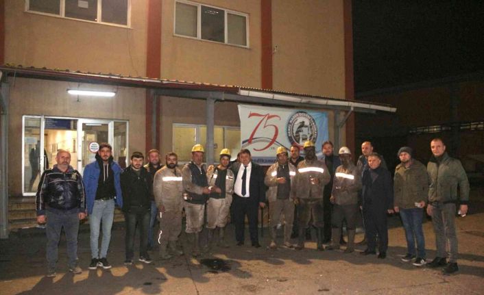GMİS, kuruluşunun 75. yılını madencilerle kutladı