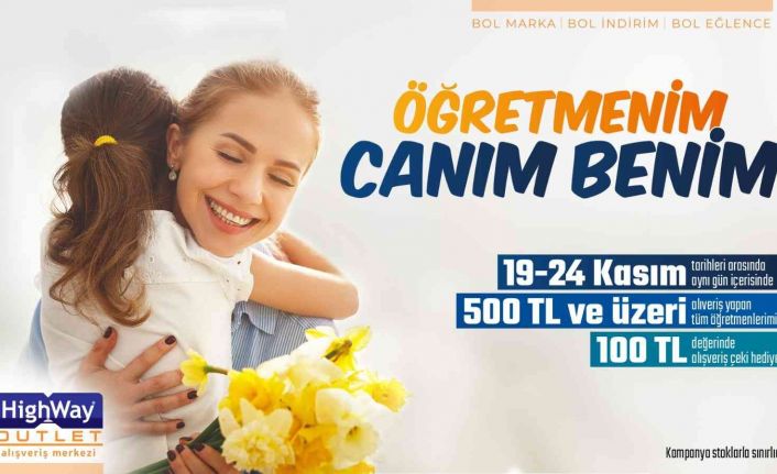 Highway’den öğretmenler gününde hediye yağmuru