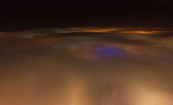 İstanbul’da sis etkili oldu, E-5 karayolu drone ile görüntülendi